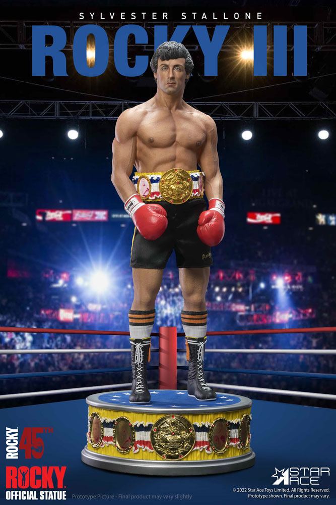 Rocky III Rocky Balboa Rocky III Statue Deluxe Version 1/4 Scale Figure 46 cm