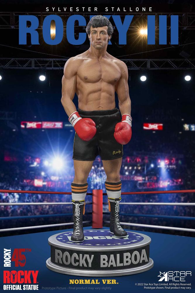 Rocky III Rocky Balboa Rocky III Statue 1/4 Scale Figure 46 cm
