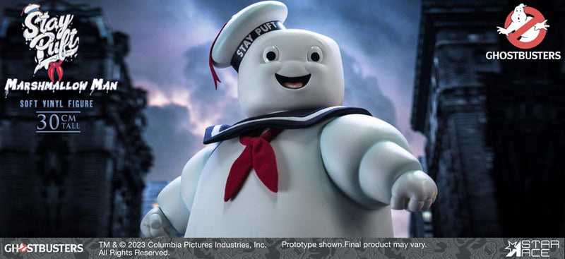 Ghostbusters Stay Puft Marshmallow Man Soft Vinyl Figure Statue, alternate view