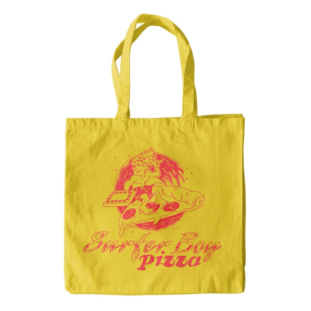 Stranger Things Surfer Boy Pizza Tote Bag