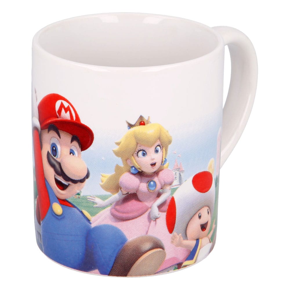 Nintendo Super Mario II Mug Case 325 ml Set of 6