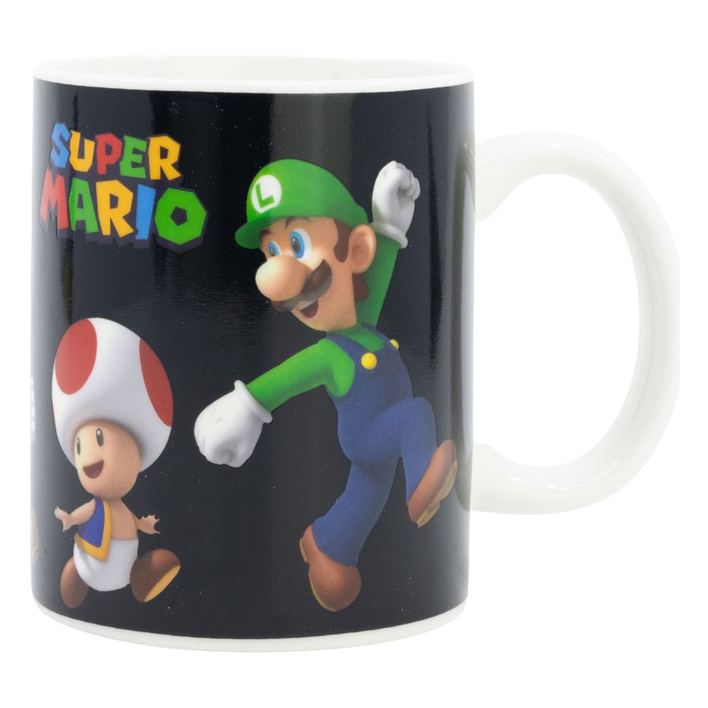 Super Mario Group Heat Change Mug 325 ml