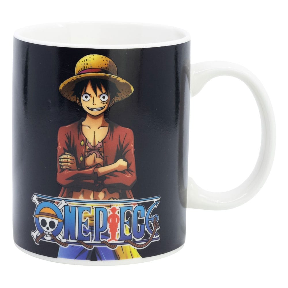 One Piece Luffy Heat Change Mug 325 ml