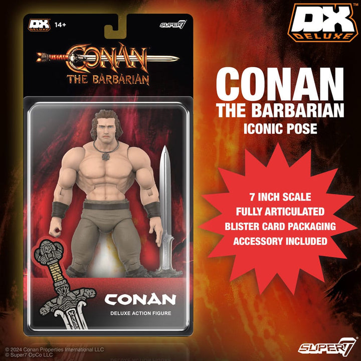 Conan the Barbarian Conan (Iconic Pose) Deluxe Action Figure