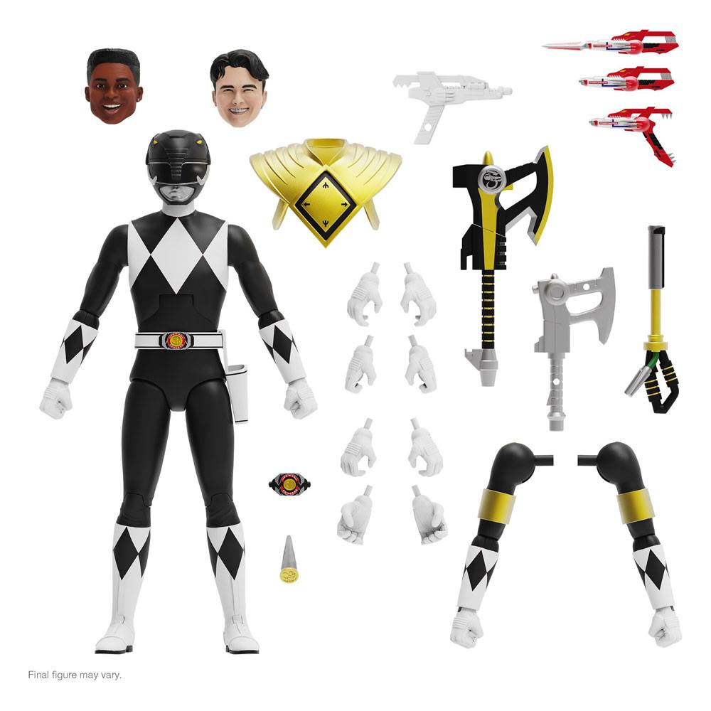 Mighty Morphin Power Rangers ULTIMATES! Action Figure Black Ranger