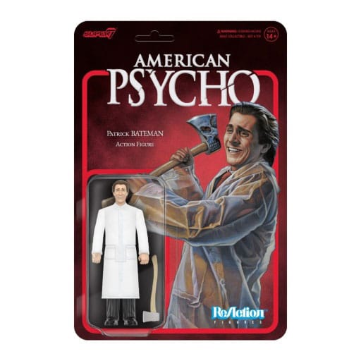 American Psycho (2000) ReAction Action Figure Patrick Bateman (Raincoat)