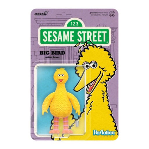 Sesame Street ReAction Action Figure Big Bird