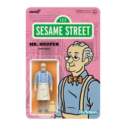 Sesame Street ReAction Action Figure Mr. Hooper