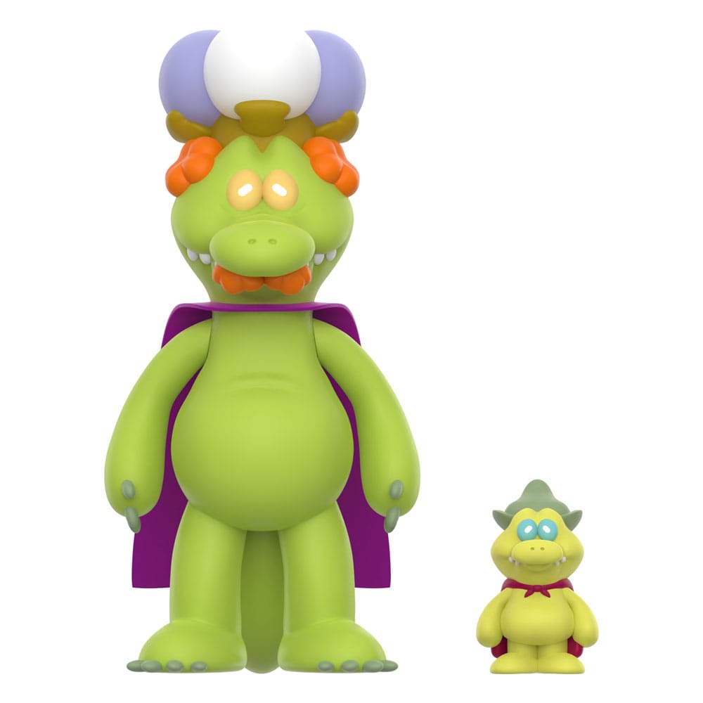 Sesame Street Alligator King and 7th Son ReAction Action Figure Wave 04