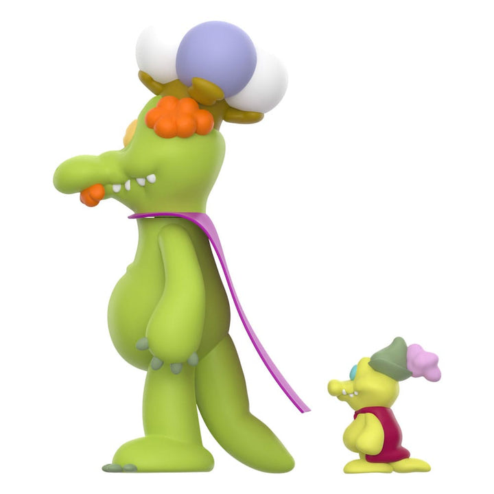 Sesame Street Alligator King and 7th Son ReAction Action Figure Wave 04