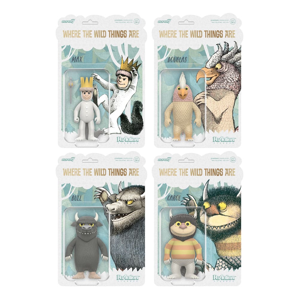 Bull ReAction Figure 10cm Where the Wild Things Are Wave 01