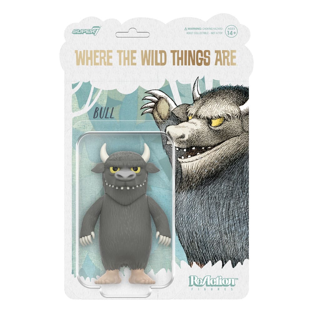 Bull ReAction Figure 10cm Where the Wild Things Are Wave 01