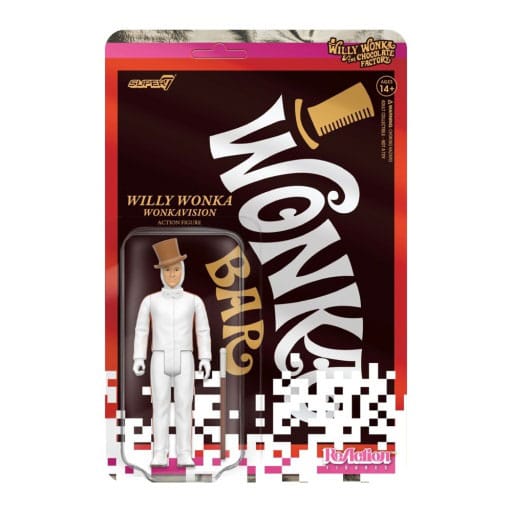 Willy Wonka and the Chocolate Factory (1971) ReAction Action Figure Willy Wonka (White Suit)