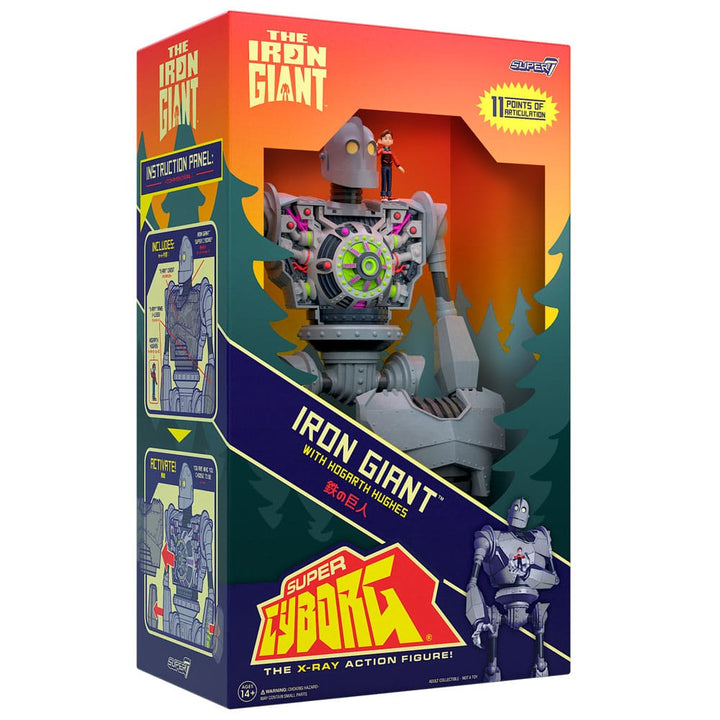 The Iron Giant Super Cyborg The Iron Giant Action Figure 28 cm Full Color