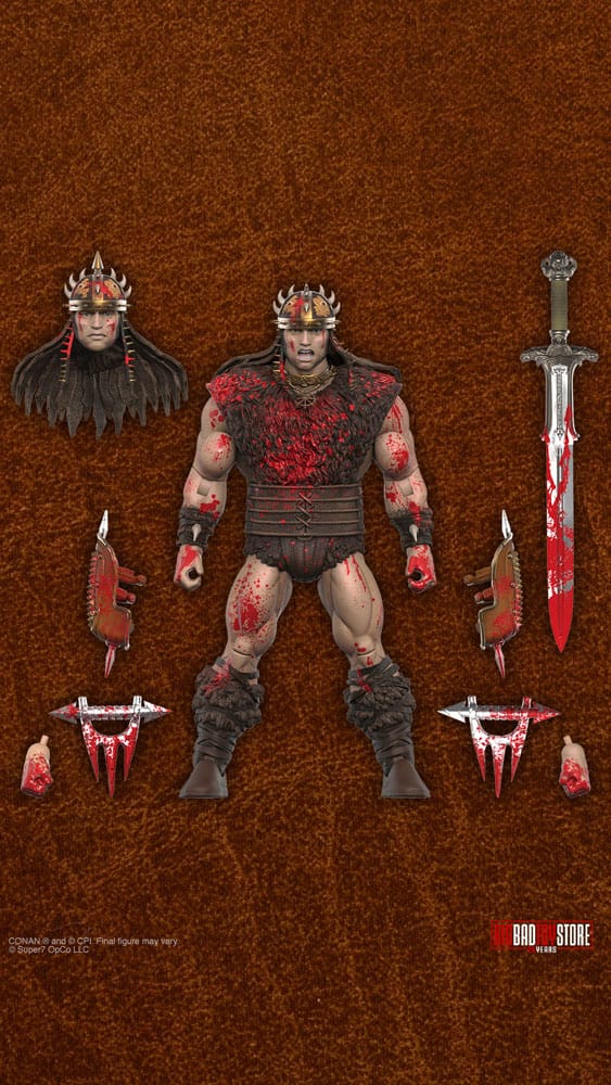 Conan the Barbarian Ultimates 7" Action Figure Conan Blood Soaked Pit Fighter