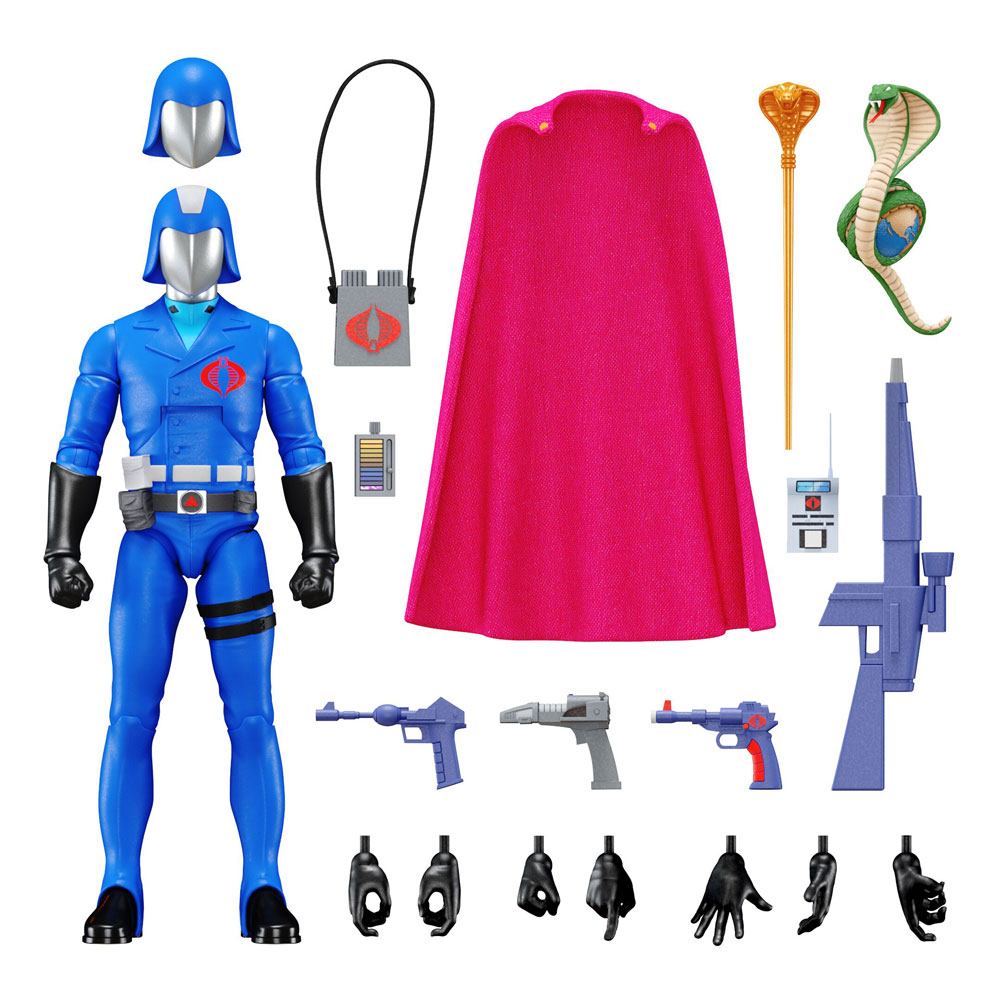 Ultimates Cobra Commander GI Joe Action Figure 18 cm