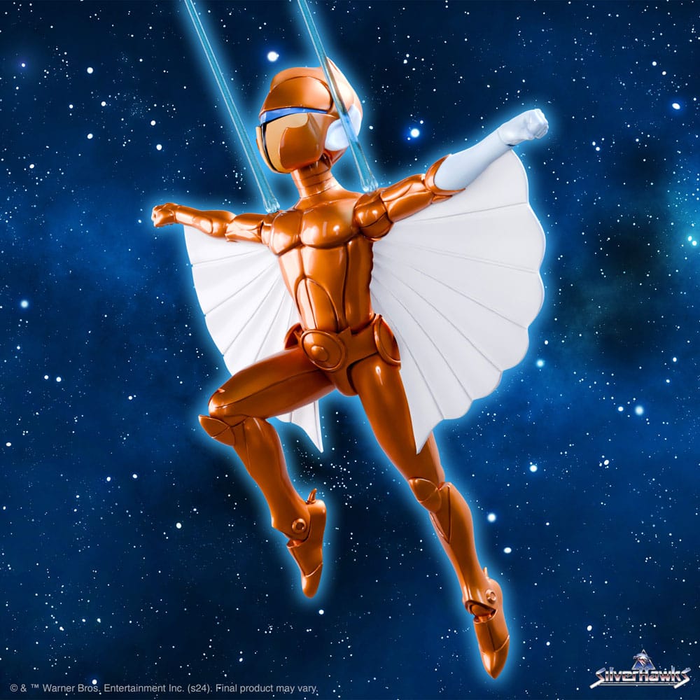Ultimates Copper Kidd Cartoon Accurate SilverHawks Action Figure Wave 2 18 cm