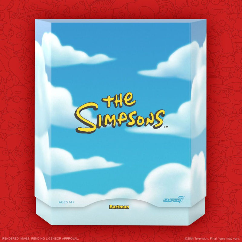 The Simpsons ULTIMATES! Bartman Action Figure, side angle