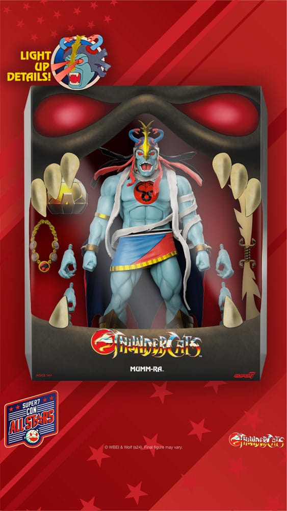 ThunderCats ULTIMATES! Mumm-Ra (LED Eyes) 7" Action Figure