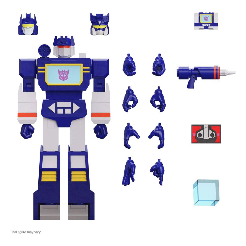 Ultimates Soundwave Transformers G1 Action Figure 18 cm
