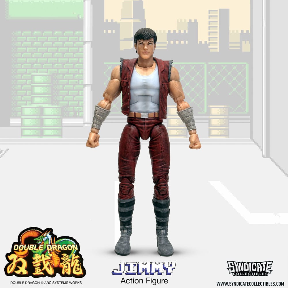 Double Dragon Deluxe Jimmy 1/12 Scale Action Figure