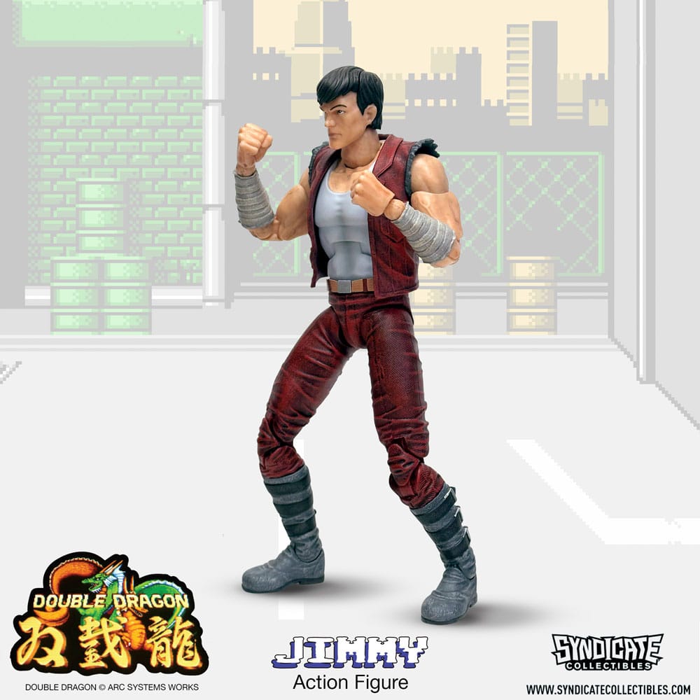 Double Dragon Deluxe Jimmy 1/12 Scale Action Figure