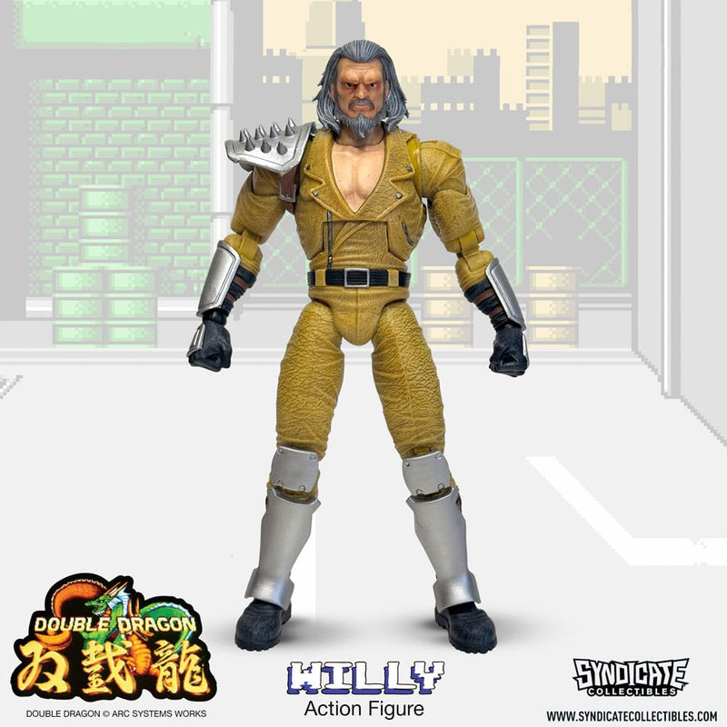 Double Dragon Willy 7" Deluxe Action Figure
