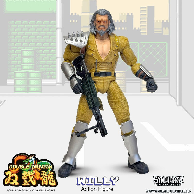 Double Dragon Willy 7" Deluxe Action Figure, alternate view