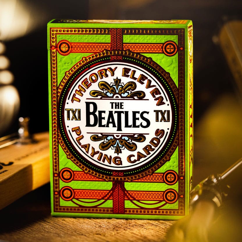 The Beatles (Green) Playing Cards