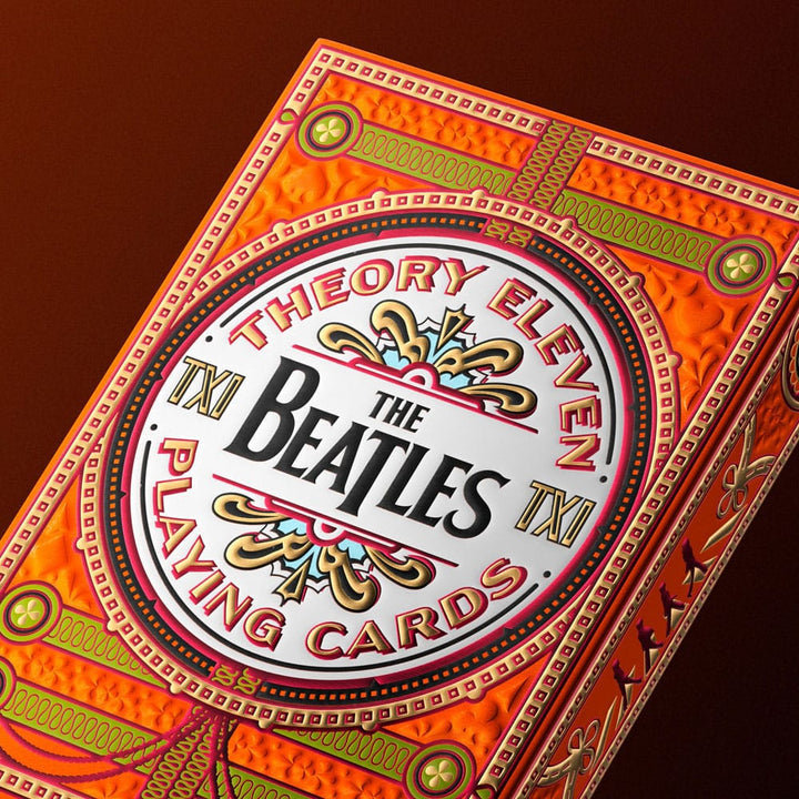 The Beatles (Orange) Playing Cards