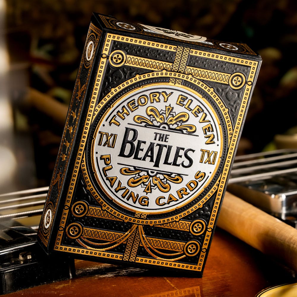 The Beatles Black Special Edition Playing Cards