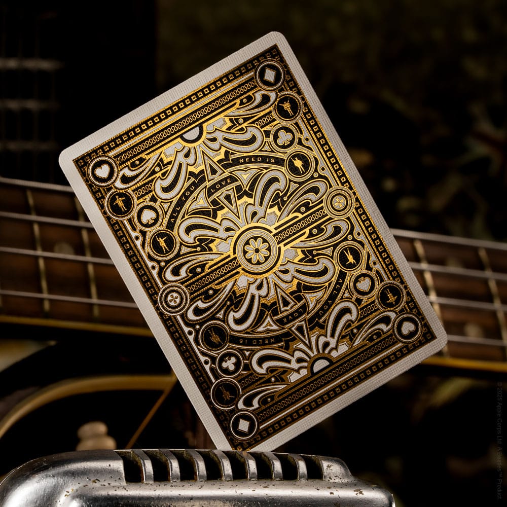 The Beatles Black Special Edition Playing Cards
