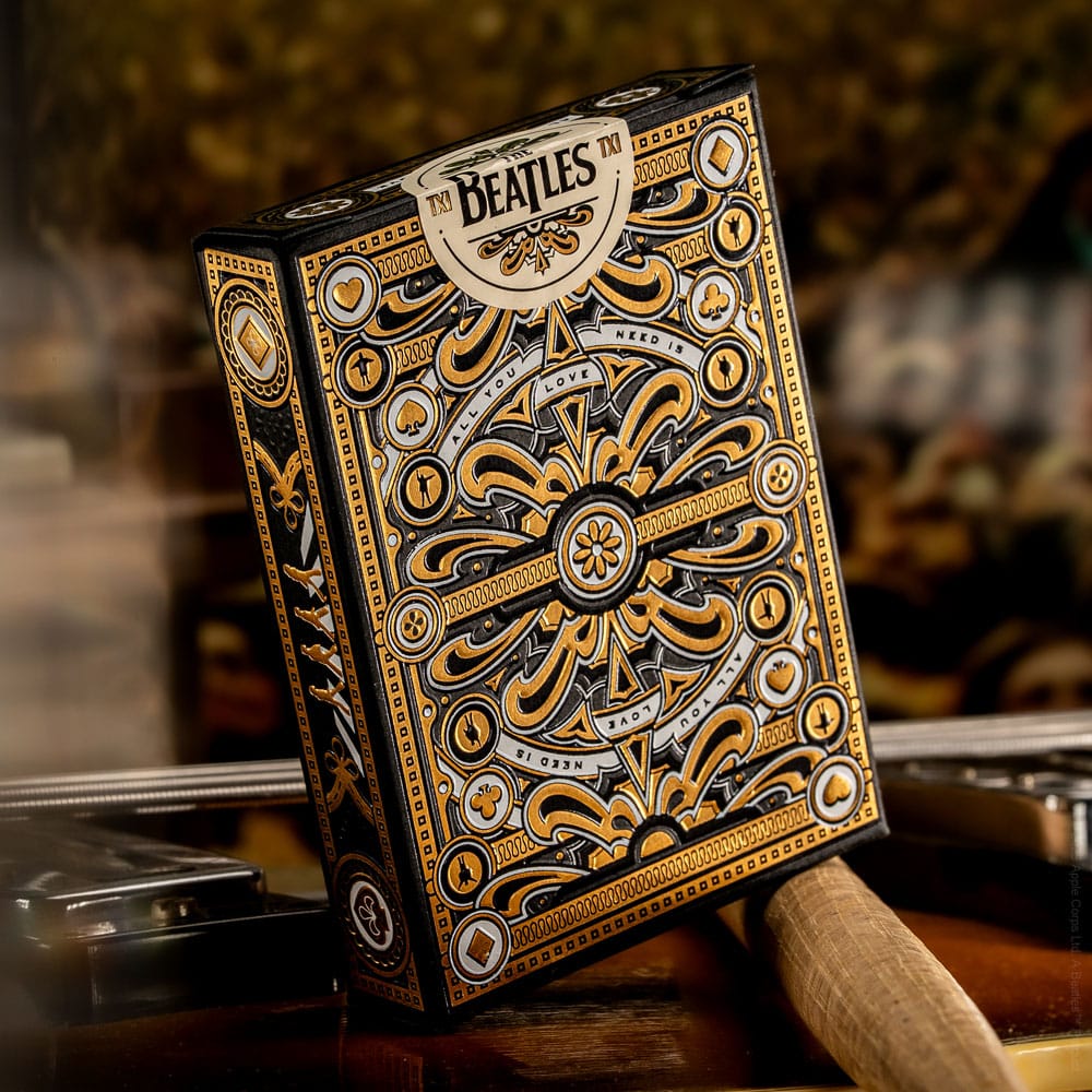The Beatles Black Special Edition Playing Cards