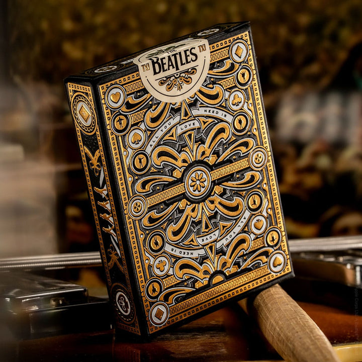 The Beatles Black Special Edition Playing Cards