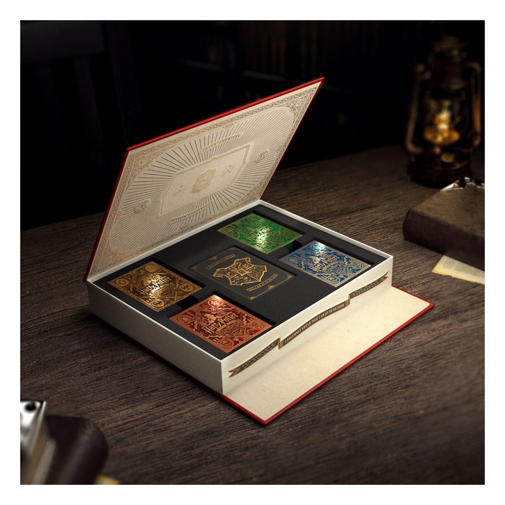 Box Set Playing Cards Harry Potter 4 Decks