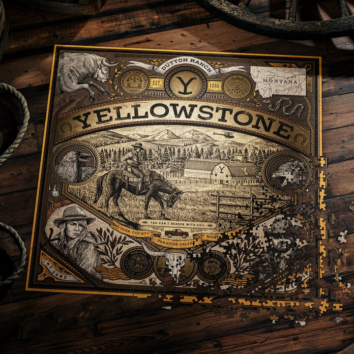 Yellowstone 1000 pieces Jigsaw Puzzle