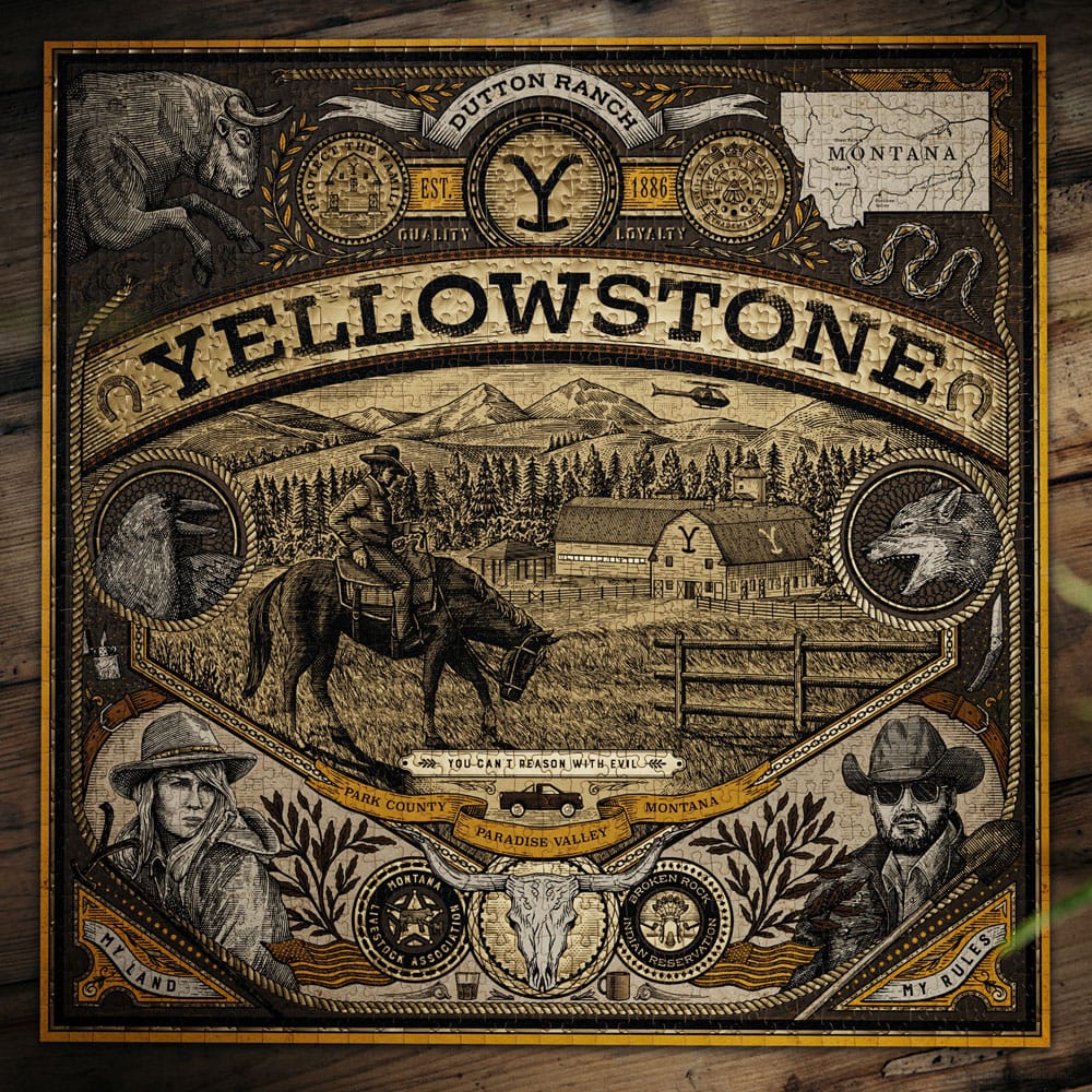 Yellowstone 1000 pieces Jigsaw Puzzle