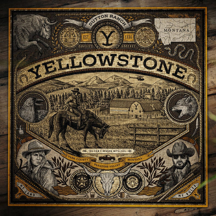 Yellowstone 1000 pieces Jigsaw Puzzle