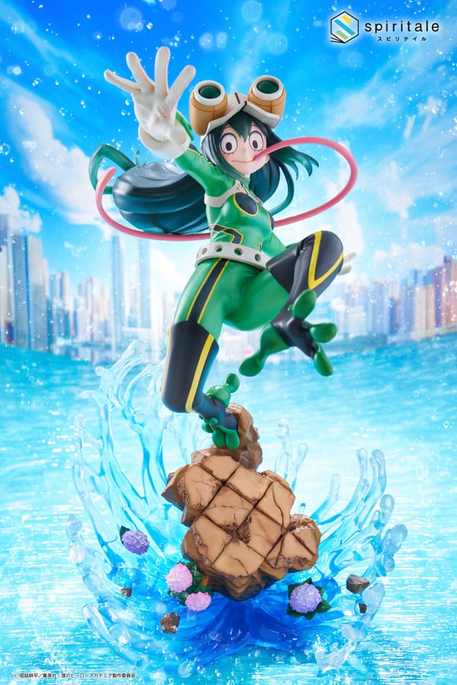 My Hero Academia Tsuyu Asui Frog PVC Statue 1 7 Scale 32 cm