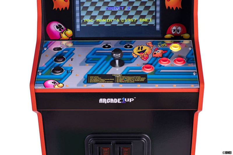 Arcade1Up Pac-Mania Legacy Arcade Machine (14 Games) view 1