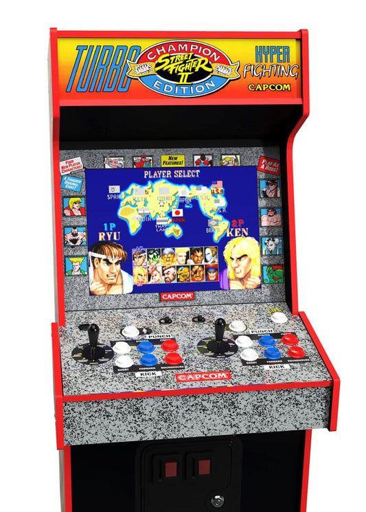 Arcade1Up Street Fighter II Capcom Legacy Arcade (14 Games) view 1