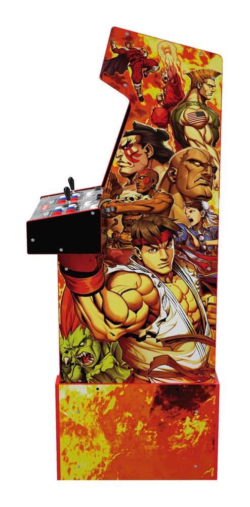 Arcade1Up Street Fighter II Capcom Legacy Arcade (14 Games) view 2