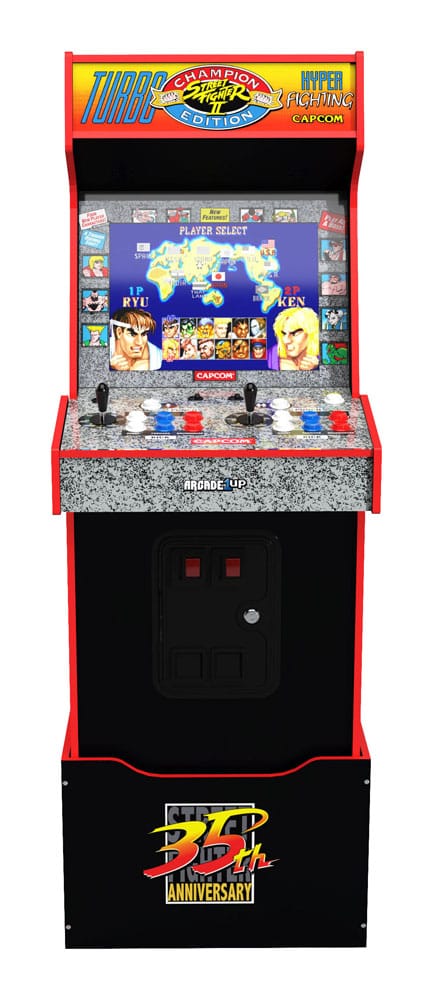 Arcade1Up Street Fighter II Capcom Legacy Arcade (14 Games) view 5
