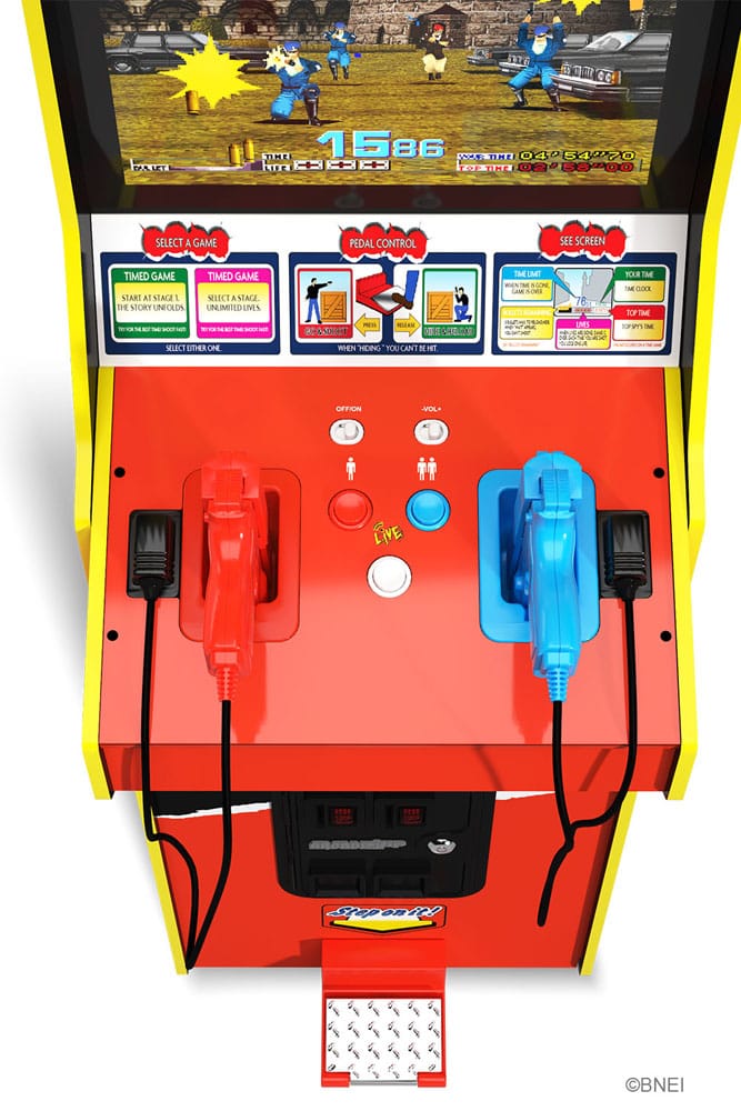 Arcade1Up Time Crisis Full-Size Arcade Machine (4 Games) view 4
