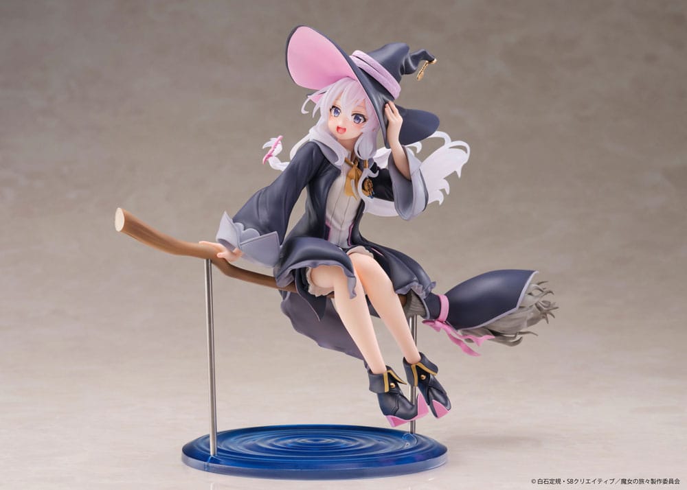 Wandering Witch Elaina Witch Dress AMP Plus PVC Statue Reissue 20 cm