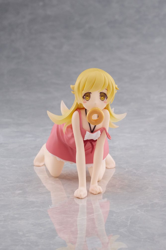 Monogatari Shinobu Oshino Off and Monster PVC Statue Desktop Cute Figure 13 cm
