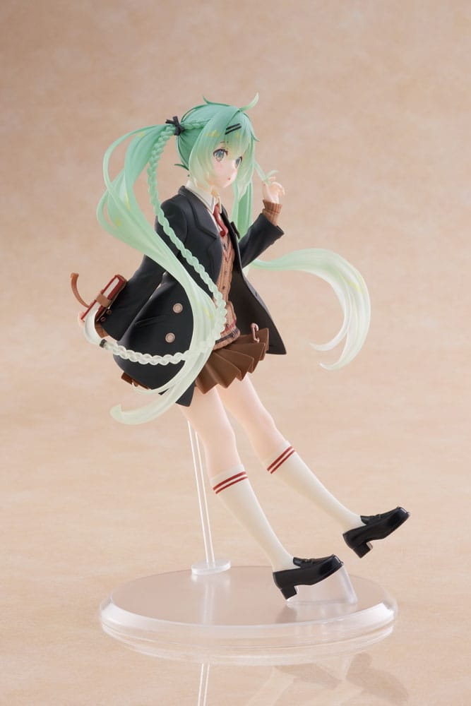 Hatsune Miku Fashion Preppy Ver Hatsune Miku PVC Statue 18 cm