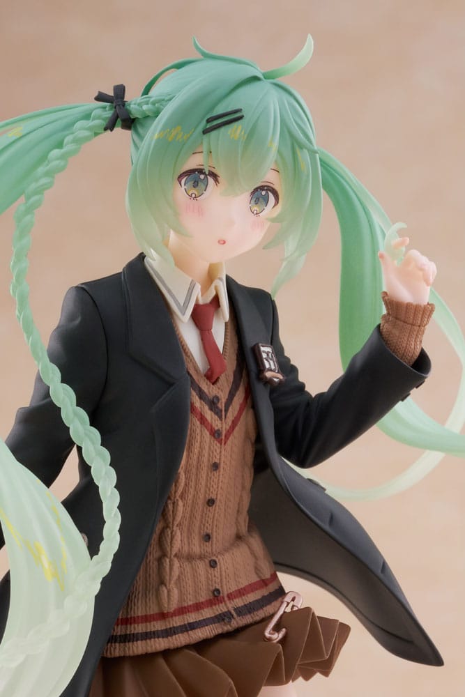 Hatsune Miku Fashion Preppy Ver Hatsune Miku PVC Statue 18 cm