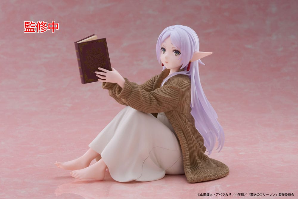 Frieren Beyond Journeys End Frieren Roomwear PVC Statue Desktop Cute Figure 13 cm