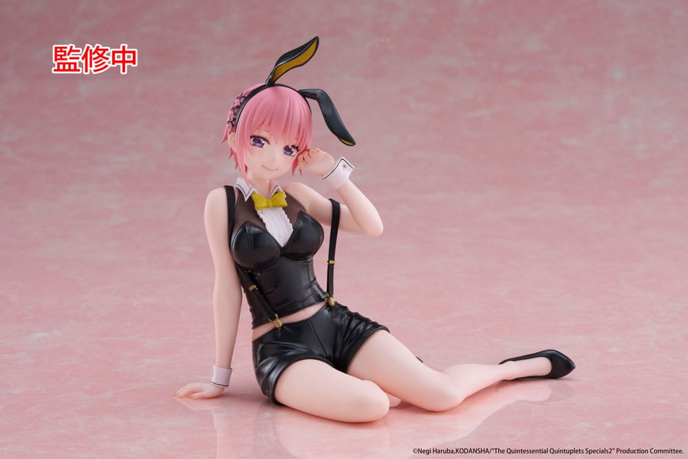 The Quintessential Quintuplets Ichika Nakano Bunny PVC Statue Desktop Cute Figure 13 cm